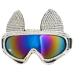 Skibriller Katt med Strass