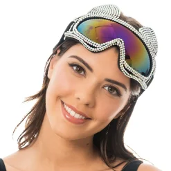 Skibriller Katt med Strass