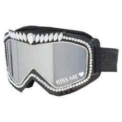 Skibriller med Strass Kiss Me