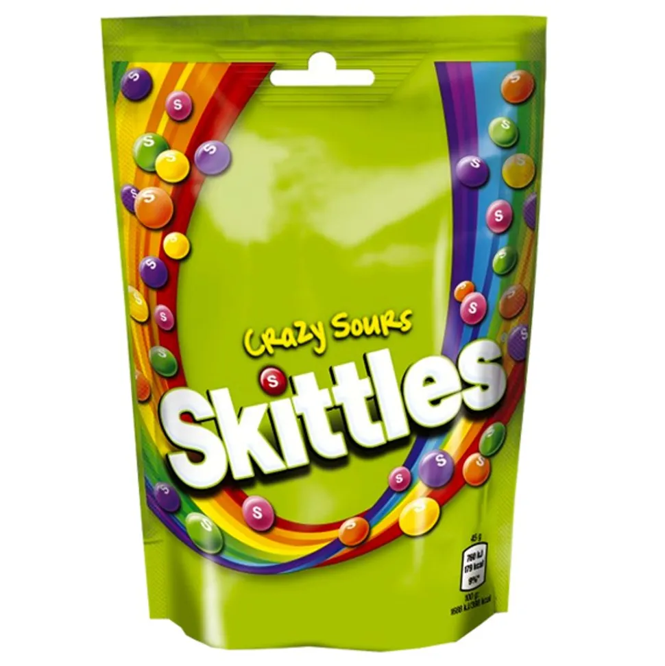 Skittles Crazy Sours i Pose