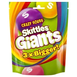 Skittles Giants Crazy Sours