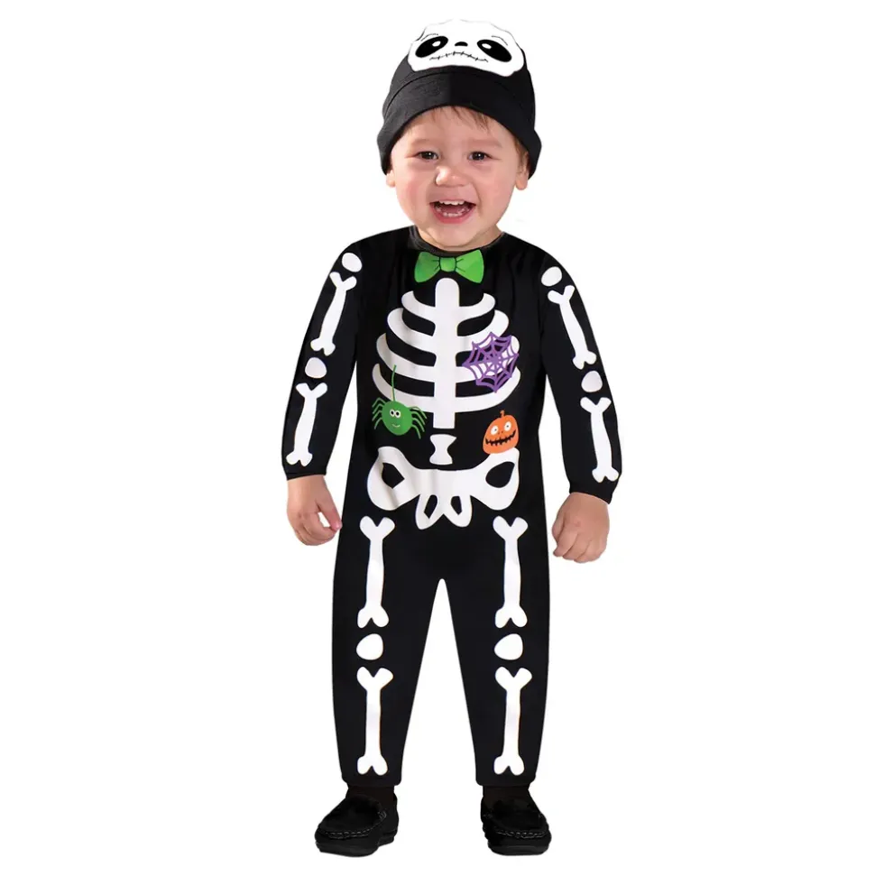 Skjelett Jumpsuit Baby Kostyme