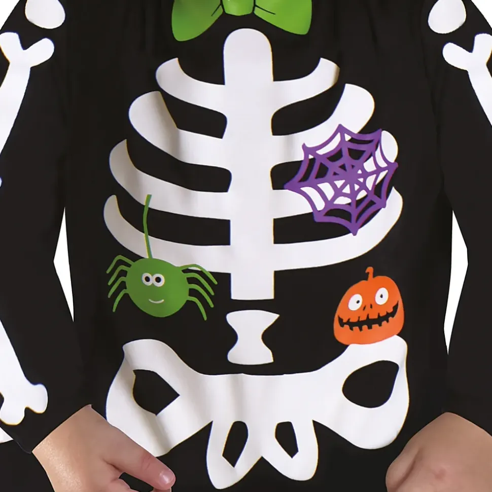 Skjelett Jumpsuit Baby Kostyme
