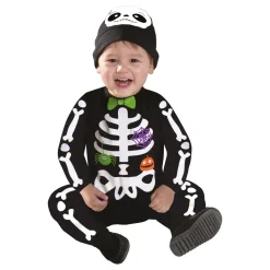 Skjelett Jumpsuit Baby Kostyme