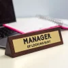 Skrivebordsskilt Manager