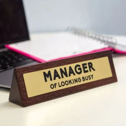 Skrivebordsskilt Manager