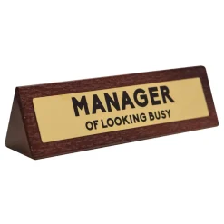 Skrivebordsskilt Manager