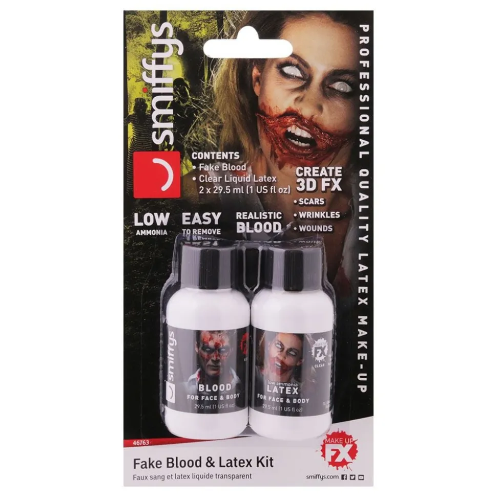 Smiffys Teaterblod & Flytende Latex