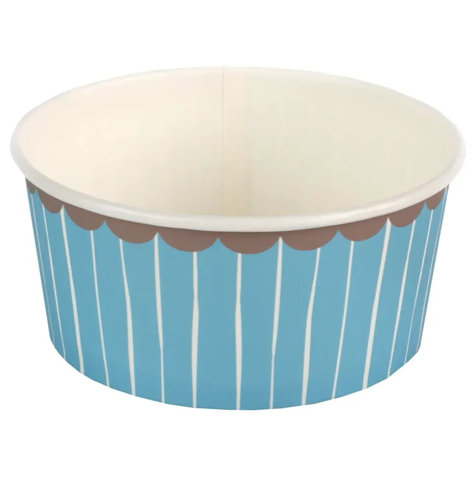 Snackbeger Blå/Brun
