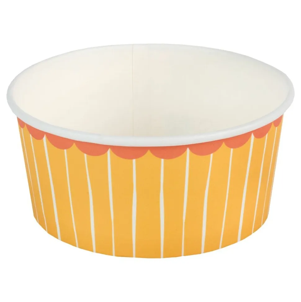 Snacksbeger Gul/Oransje