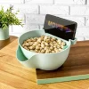 Snacksskål med Mobilholder