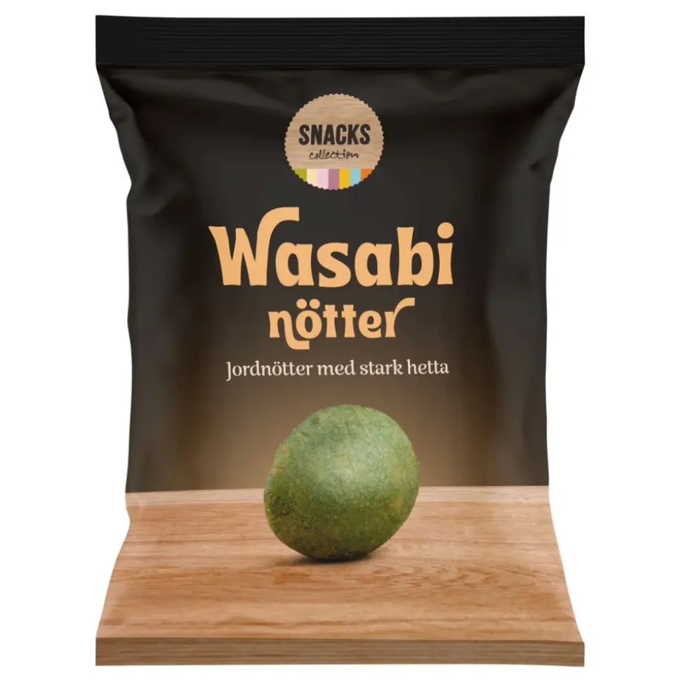 Snacks Wasabinøtter