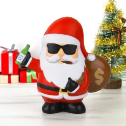 Snakkende stressball Bad Santa