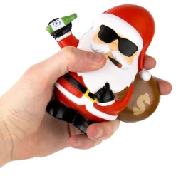 Snakkende stressball Bad Santa