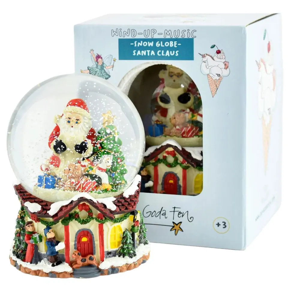 Snøkule Nisse med Musikk