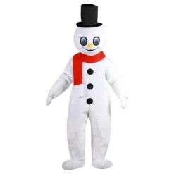 Snømann Maskot Deluxe Kostyme