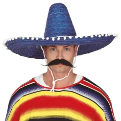 Sombrero Stor Blå