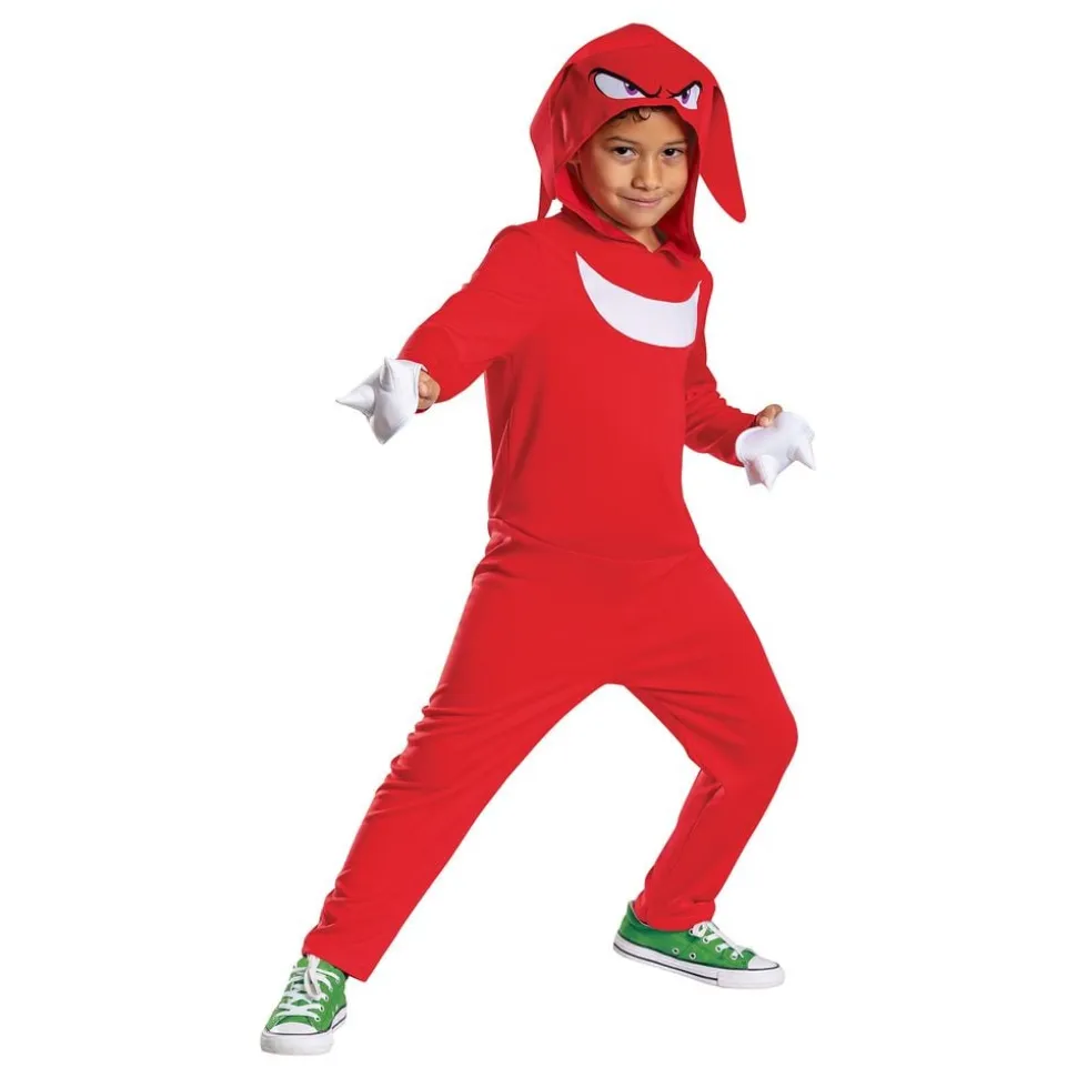 Sonic Knuckles Barn Kostyme