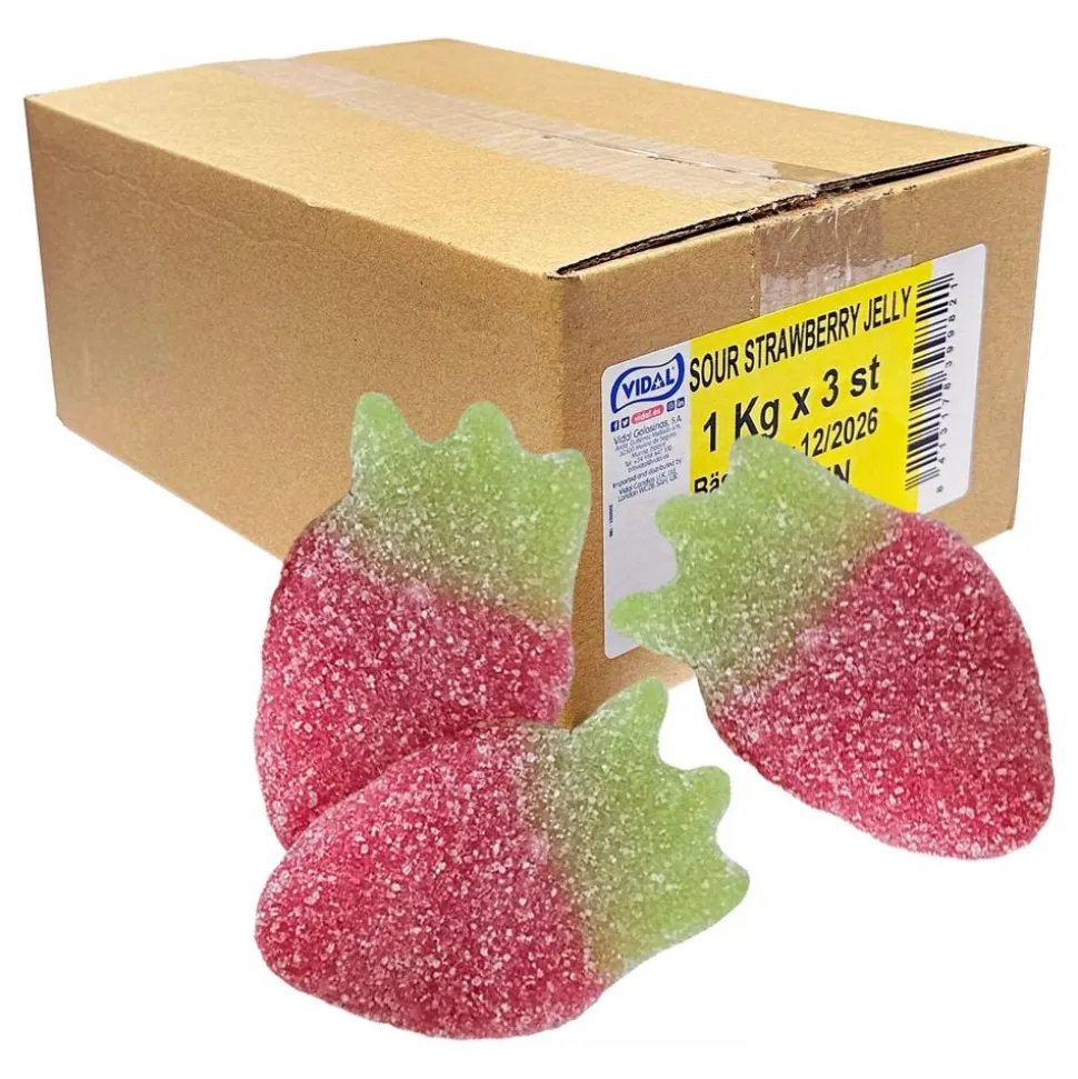 Sour Strawberry Storpakning