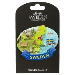 Souvenirmagnet Sweden