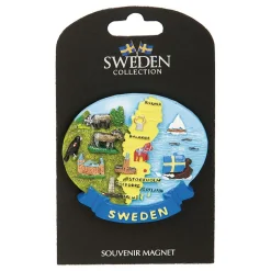 Souvenirmagnet Sweden