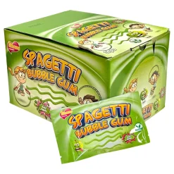 Spagetti Bubble Gum Sour Apple storpakning