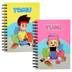 Spiralblokk Yumi & Tomu