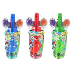 Squeeze Candy Ketchup med Lollipop
