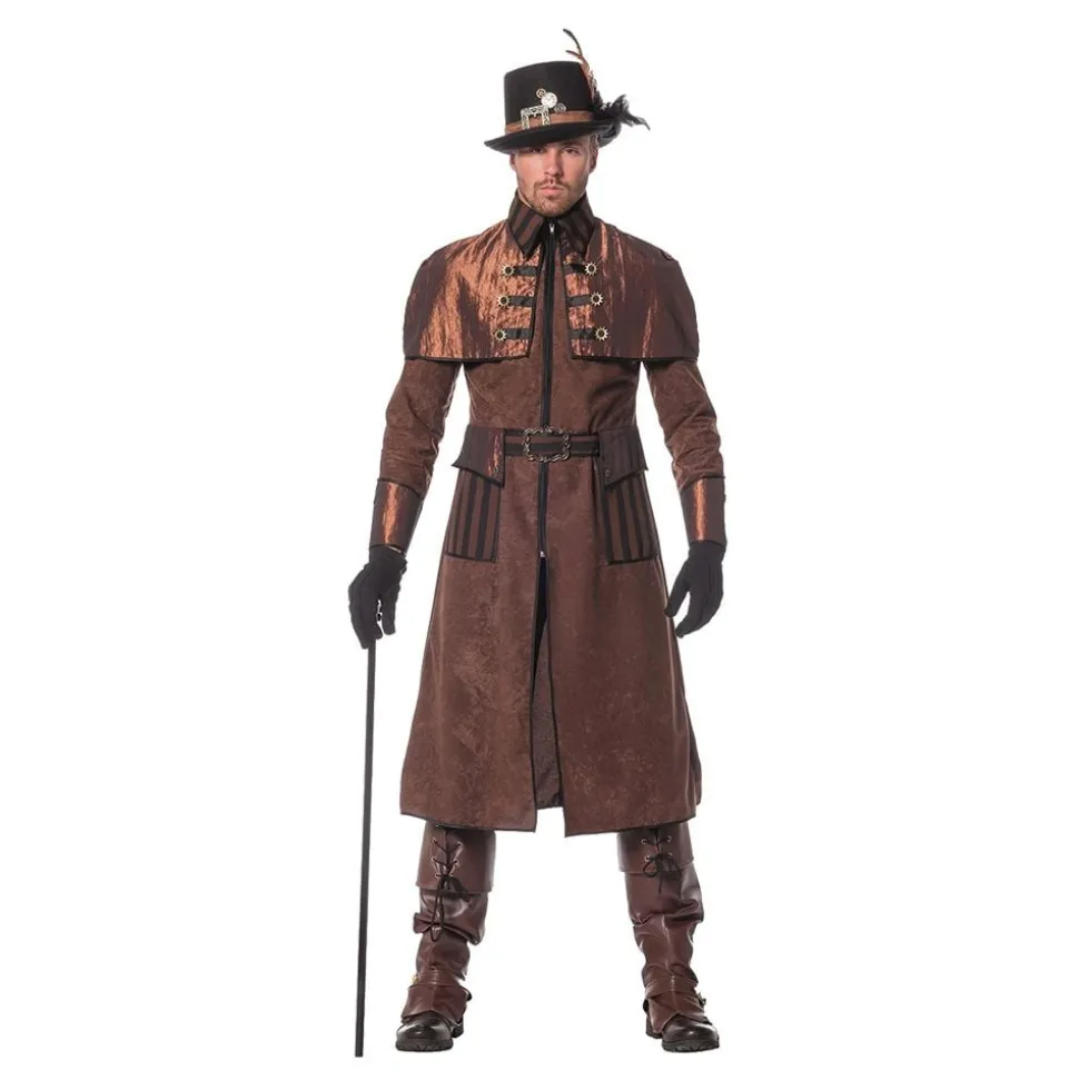 Steampunk Herre Deluxe Kostyme