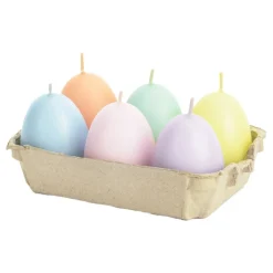 Stearinlys Eggformet Pastellmiks