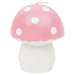 Stearinlys Sopp Rosa
