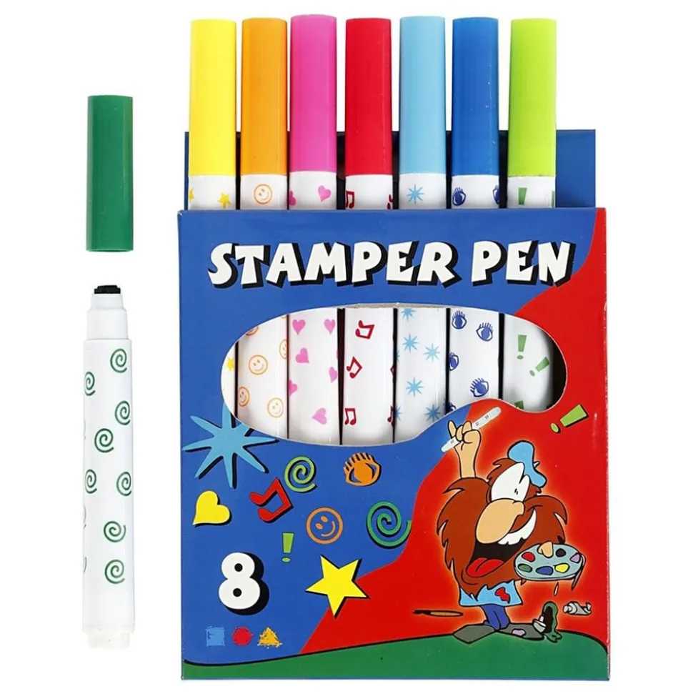 Stempeltusj Blandede Farger