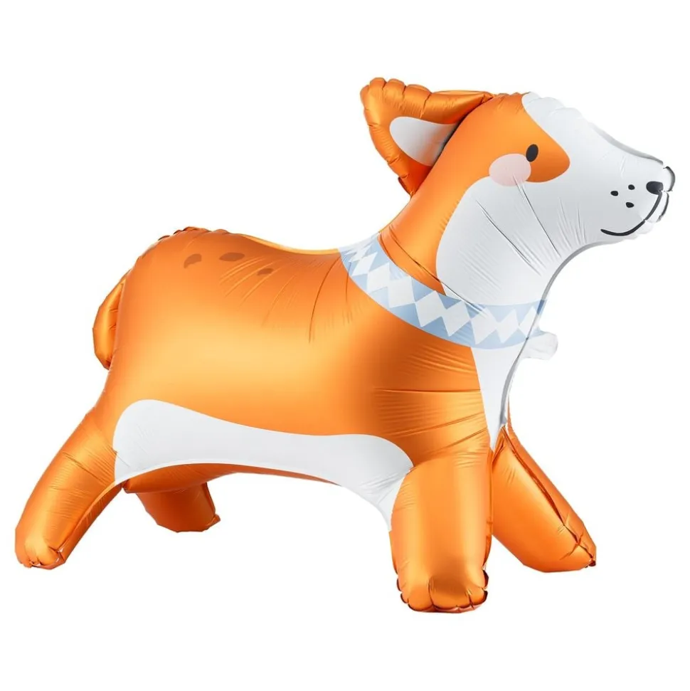 Stående Folieballong Corgi
