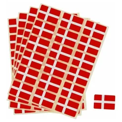 Stickersflagg Danmark