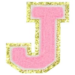 Stoffmerke Bokstaver Rosa