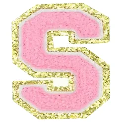 Stoffmerke Bokstaver Rosa