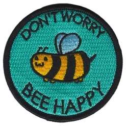 Stoffmerke Don't Worry, Bee Happy
