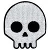 Stoffmerke Emoji Hodeskalle