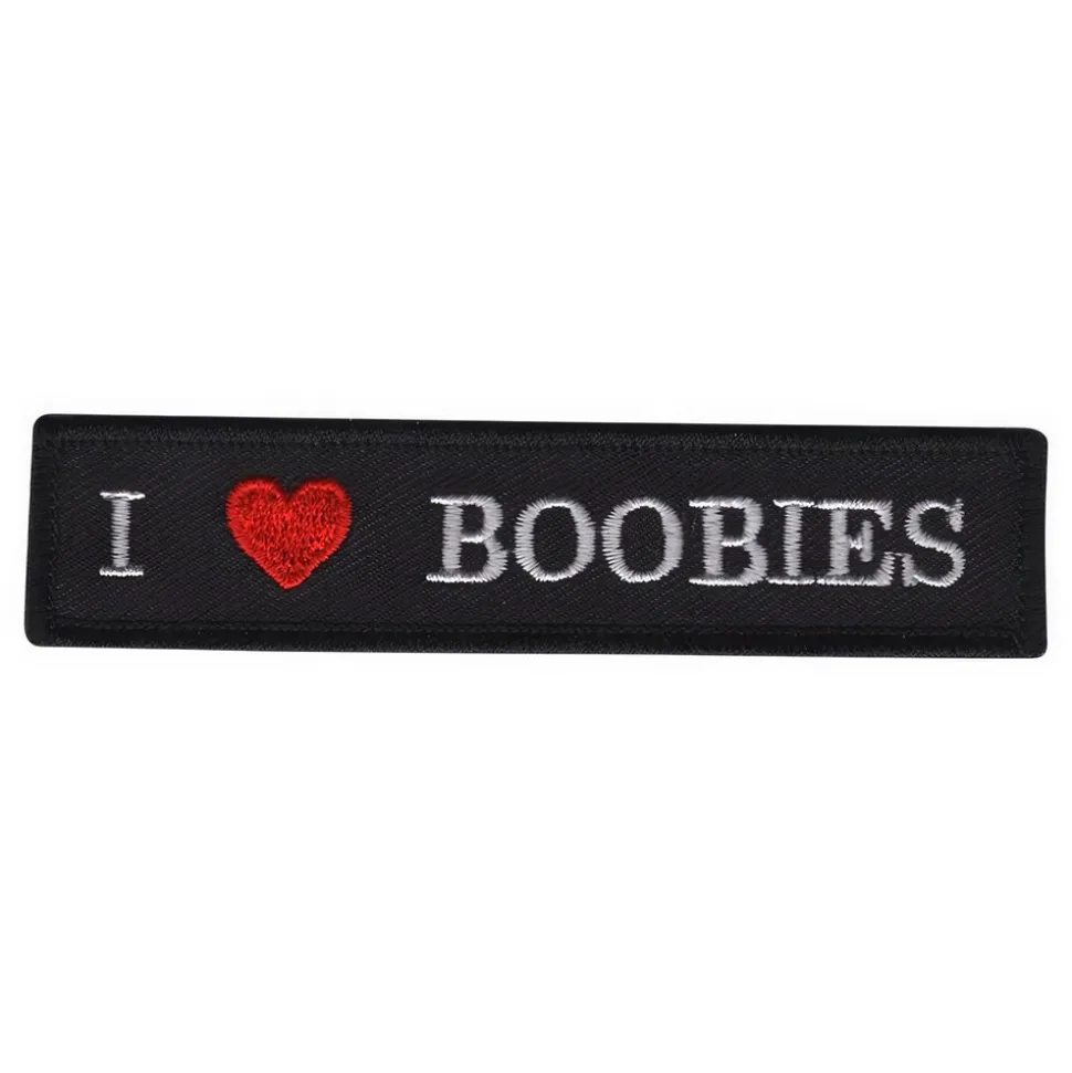 Stoffmerke I Love Boobies