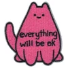 Stoffmerke Katt Everything Will Be Ok