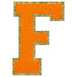 Stoffmerke Oransje Bokstav