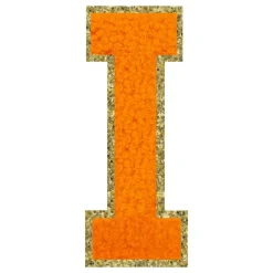 Stoffmerke Oransje Bokstav
