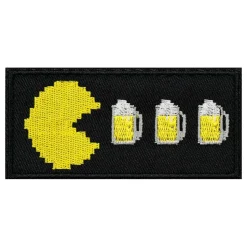 Stoffmerke Pac-Man Drinking Beer
