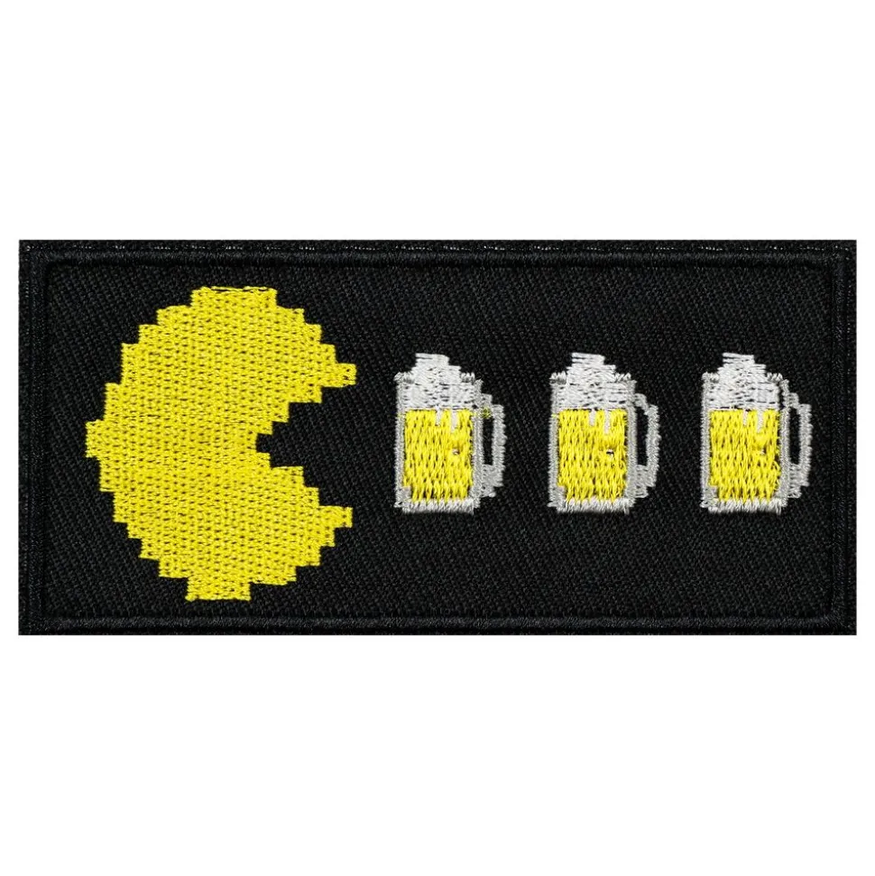 Stoffmerke Pac-Man Drinking Beer