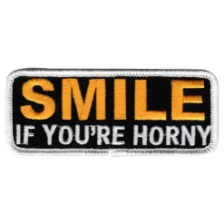 Stoffmerke Smile If Youre Horny