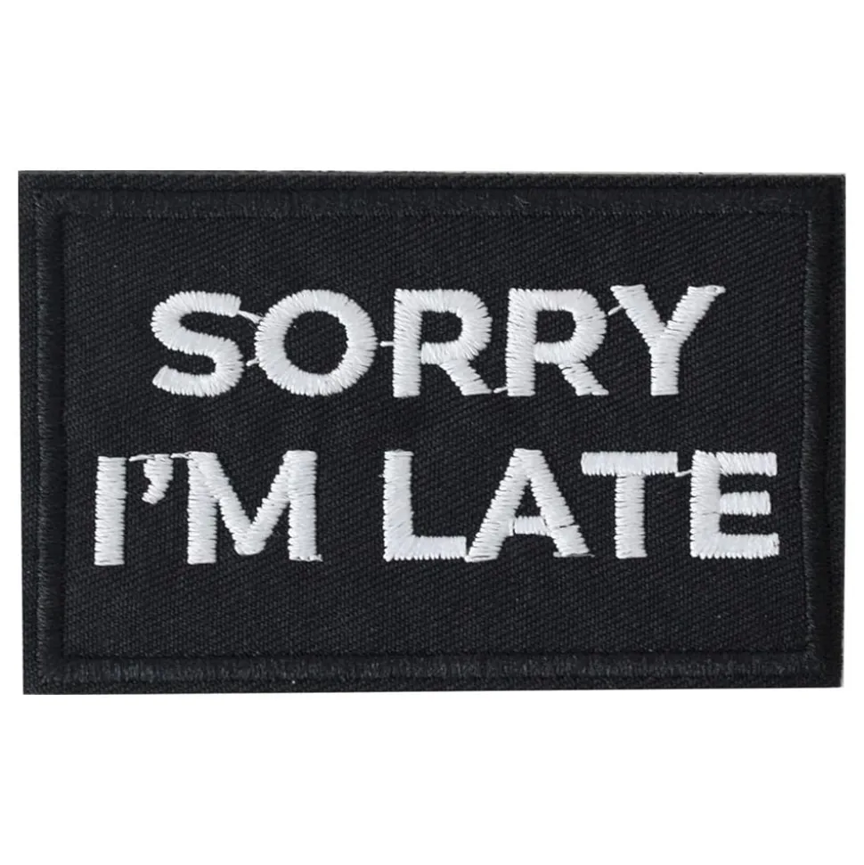 Stoffmerke Sorry I'm Late
