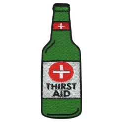 Stoffmerke Thirst Aid Flaske