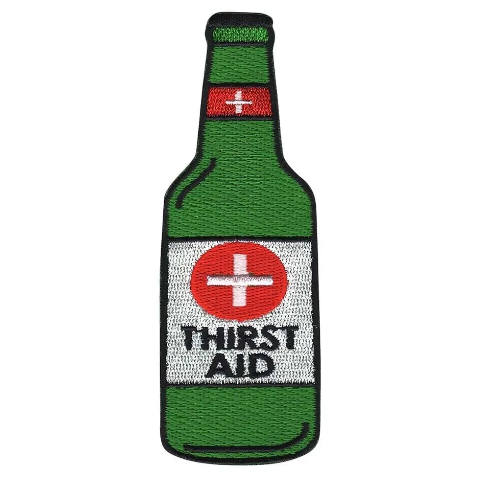 Stoffmerke Thirst Aid Flaske