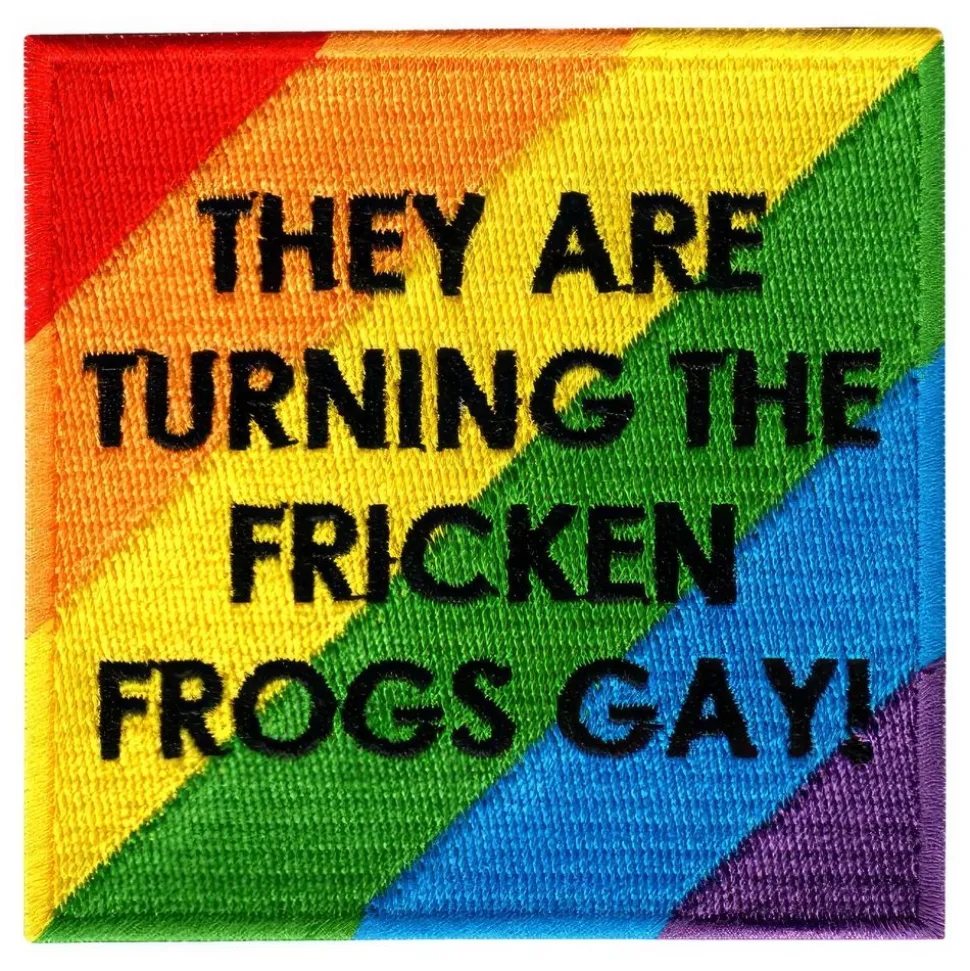 Stoffmerke Turning The Frogs Gay