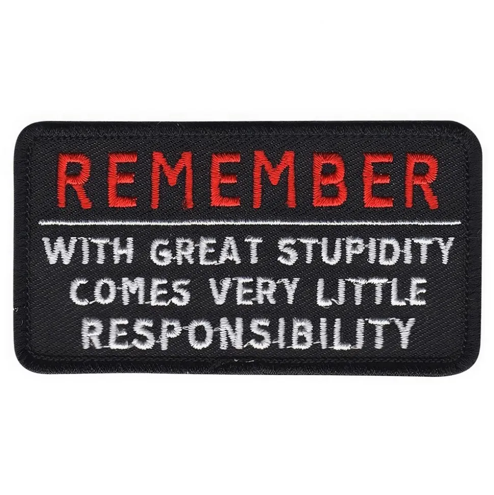 Stoffmerke With Great Stupidity Comes ...